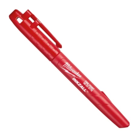 Marcador Industrial Caneta Ponta Fina Vermelho Inkzall 48-22-3170 MILWAUKEE-316ad81d-03a5-4f0e-835f-633ab1592a49