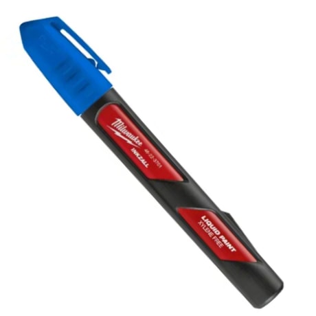 Marcador Industrial Ponta Média Azul 48-22-3761 MILWAUKEE-67eeddae-3807-4b51-8c80-26be9ac268db