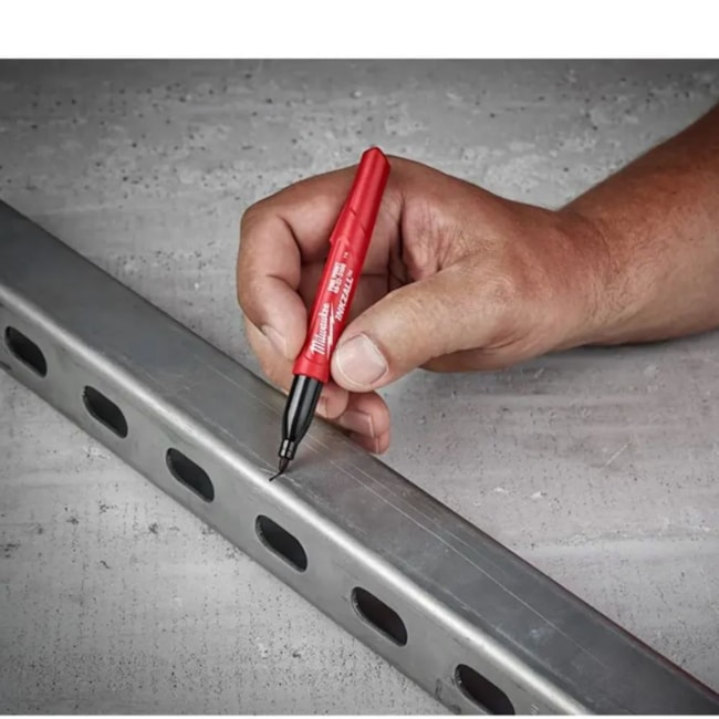 Marcador Industrial Preto Ponta Fina 48-22-3100 MILWAUKEE-48df9998-22fe-4c41-a06a-aa65033a4b64