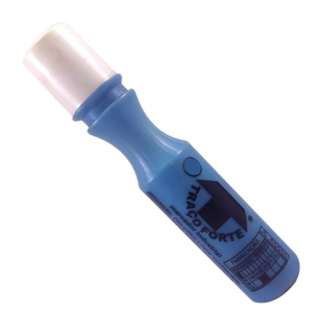 Marcador Industrial TraçoForte Azul 3mm Híbrido LWB-0700 M26-AZ60-3 BADEN-b7649d48-7d48-4797-a8a1-19463916b0e3
