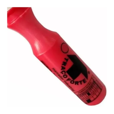 Marcador Industrial Vermelho Traço Forte Lacre 60ml 2cm BLE EM-120 BADEN-be35d737-229f-4b33-8216-13b28332181a