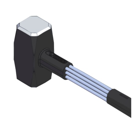 Marreta com Cabo de Borracha e Alma de Aço 2 KG 21B-2 GEDORE-cce3d40f-0824-4a05-b36b-36ef464ecb82