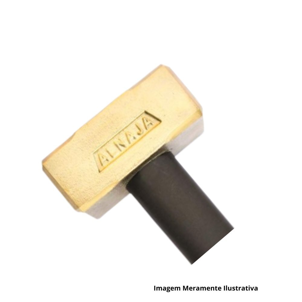 Marreta de Bronze Cabo Fibra Emborrachado 1kg Antifaiscante 322361