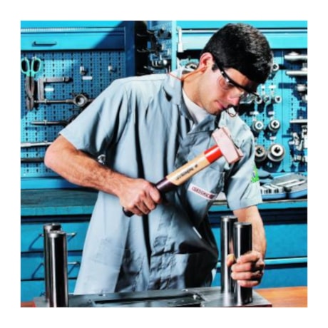 Marreta de Cobre com Cabo de Madeira 1500g 622H-1500 GEDORE-96c43367-7547-432c-ba49-58aa7f392a3e