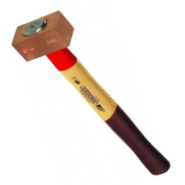 Marreta de Cobre com Cabo de Madeira 2000g 622H-2000 GEDORE-ec755a07-dcf9-4d3f-97ba-9f64011daa16