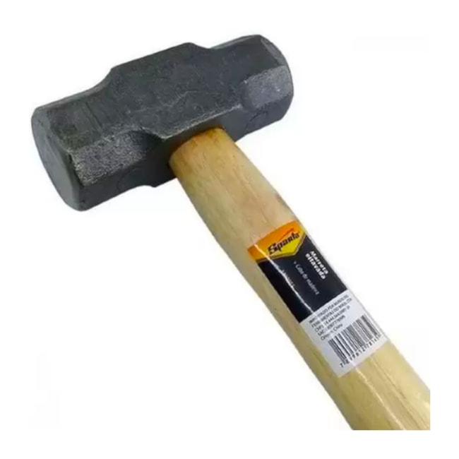 Marreta Oitavada 1.5Kg com Cabo de Madeira 1090755 SPARTA-49a7cade-309f-4d3b-a1a9-5b5bcd031c1c