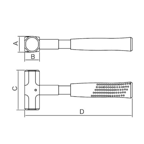 Marreta Oitavada Cabo em Aço Emborrachado 2000g 40509/004 TRAMONTINA PRO-3ac481f0-9eef-4f36-86c9-0caa7a05c872