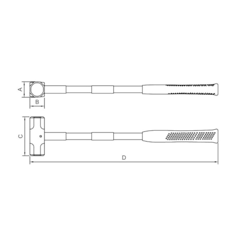 Marreta Oitavada Cabo em Aço Emborrachado 5000g 40509/010 TRAMONTINA-259ba013-3798-49e2-916a-dcafd7988dbd