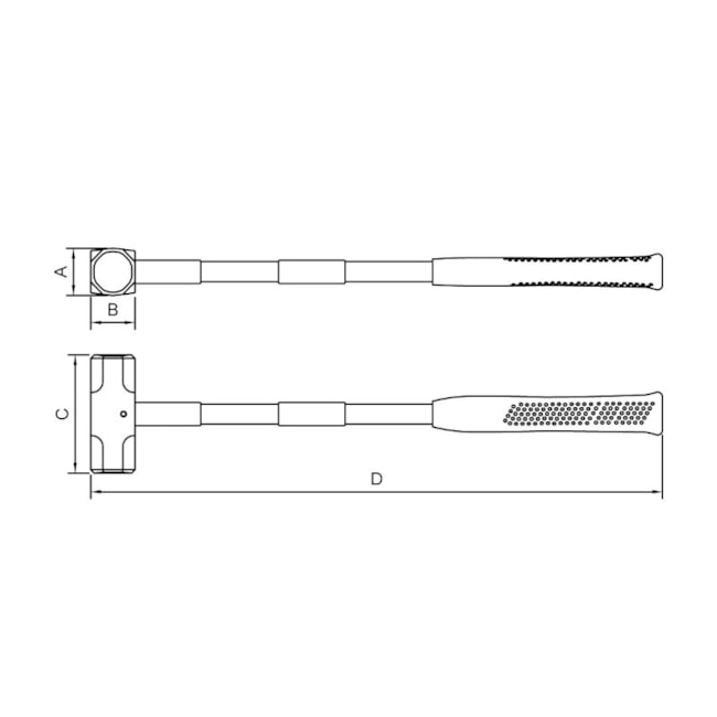 Marreta Oitavada Cabo em Aço Emborrachado 5000g 40509/010 TRAMONTINA-58d84578-e048-47ea-847f-2dff88ecfc87