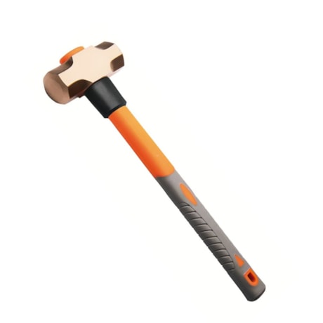 Marreta Oitavada Cobre-berílio 1000g  Antifaiscante Cabo Fibra 44237002 TRAMONTINA PRO