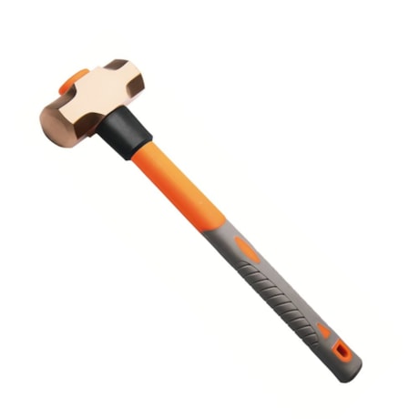 Marreta Oitavada Cobre-Berílio 2000g Antifaiscante Cabo Fibra 44237004 TRAMONTINA PRO