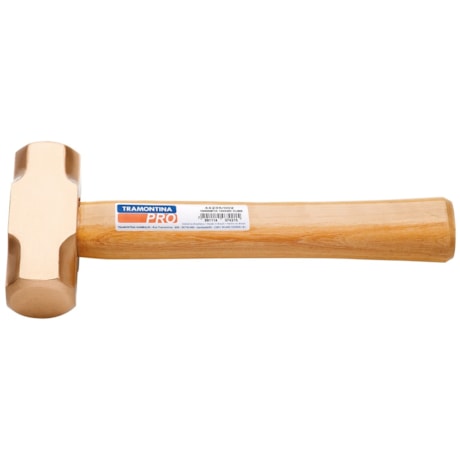 Marreta Oitavada Cobre-Berílio Antifaiscante com Cabo 2.000G 44235/004 TRAMONTINA PRO-609446a4-c033-451f-be28-73428ed5898c