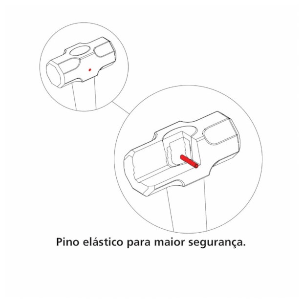 Marreta Oitavada com Cabo de Aço Emborrachado 1000g 40509/002 TRAMONTINA-da472b78-bfda-4500-a081-6a78ca53d640