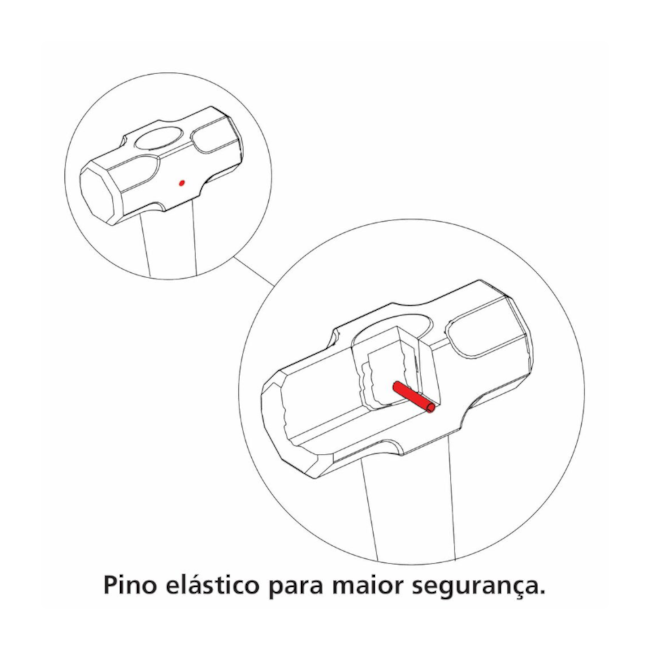 Marreta Oitavada com Cabo Tubular 3.000Gr 40509/006 TRAMONTINA PRO-3ad67412-cc7d-4f8e-a7cc-97f4b08abd19