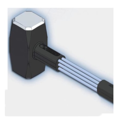 Marreta Oitavada de 4Kg com Cabo Emborrachado 21B-4 GEDORE-0b5b5df4-c16f-40b9-95ba-628caac9d798