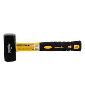 Marreta Quadrada 1000gr Cabo Fibra 3589003100 VONDER