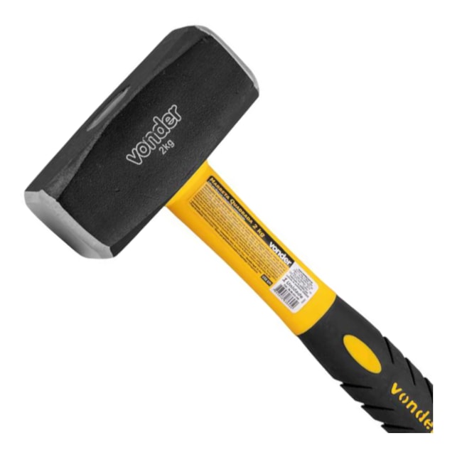 Marreta Quadrada 2 Kg com Cabo de Fibra 3589003200 VONDER-ce3bc66c-9550-4558-8e87-94b4244df534