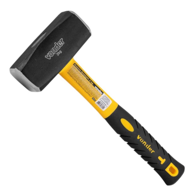 Marreta Quadrada 2 Kg com Cabo de Fibra 3589003200 VONDER-546deae8-5acb-4f39-b071-b61f7f86bac0
