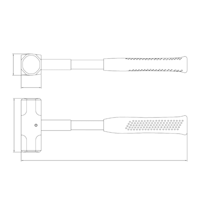 Marreta Uso Extrapesado Oitavada Cabo Tubular Temperado 40513/010 TRAMONTINA PRO-19d21781-7e7e-42e6-860e-7942e6fed6a8