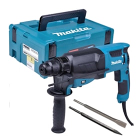 Martelete Combinado 24MM 830W 220V HR2630J com Maleta + Ponteiro SDS Plus + Talhadeira SDS Plus MAKITA