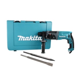 Martelete Combinado HR2470 com Mateta + Ponteiro e Talhadeira SDS Plus MAKITA