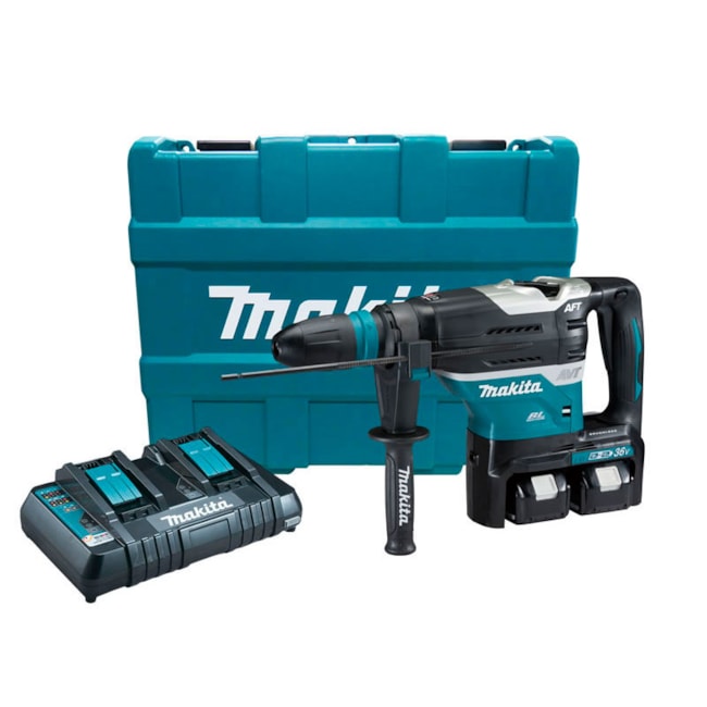 Martelete Perfurador e Rompedor 18V 40MM com 2 Baterias 5.0Ah Carregador 220V e Maleta DHR400T2N MAKITA-d20e7e48-a978-4077-a554-8a3502872b85