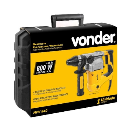 Martelete Perfurador e Rompedor 800W com Maleta MPV840 VONDER-95d6de16-e697-426b-b190-8a5b87f77e1a