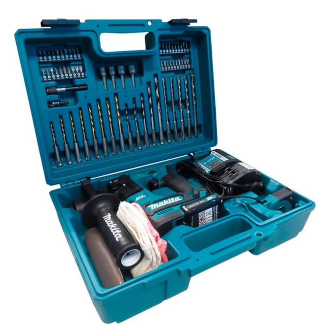 Martelete Perfurador Rompedor 12V 16MM com 1 Bateria 2.0Ah Carregador 110V/220V e Maleta HR166DWAX1-567f7236-9726-4b60-a679-00e9f9f128e2