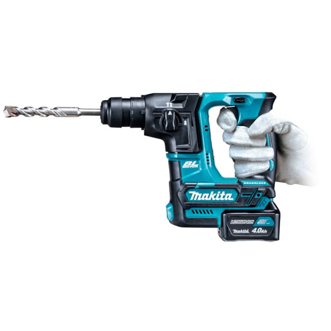 Martelete Perfurador Rompedor 12V 16MM com 2 Baterias 4.0Ah Carregador 110V/220V e Maleta HR166DSMJ MAKITA-cc6a25a4-1252-4720-a1d5-e39591b61bbf