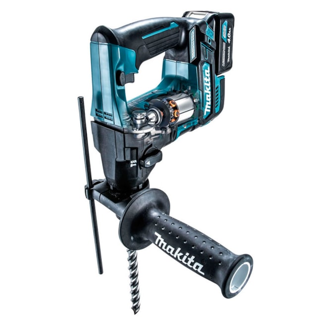 Martelete Perfurador Rompedor 12V 16MM com 2 Baterias 4.0Ah Carregador 110V/220V e Maleta HR166DSMJ MAKITA-a9725395-e59a-455b-9b80-5ce22745f032