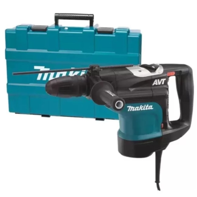Martelete Perfurador Rompedor 1350W 45MM 220V com Maleta HR4501C MAKITA-66cfb8aa-c57f-4310-8c26-b211f600e2c4