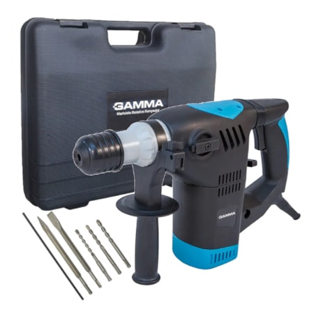 Martelete Perfurador Rompedor 1500W com Maleta G1951 GAMMA-1d41d956-1103-4e8b-a25b-06f120fba427