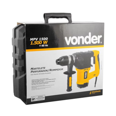 Martelete Perfurador Rompedor 1500W com maleta 110V 6001150127 MPV1500 VONDER-e0198275-9784-42c0-b777-56a2aecf2ea9