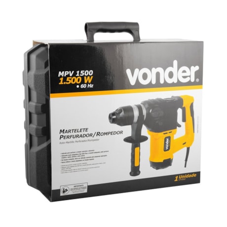 Martelete Perfurador Rompedor 1500W 220V com maleta MPV1500 VONDER-05aa76ba-be23-471e-b3c4-33c51b93dc26