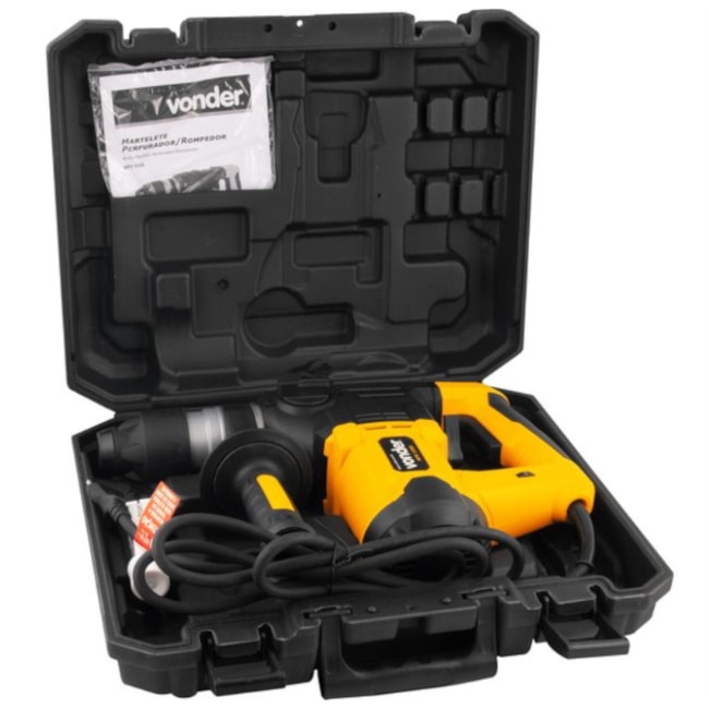 Martelete Perfurador Rompedor 1500W 220V com maleta MPV1500 VONDER-b3638ca1-dee4-45b0-a41d-d5f1688ed6fb