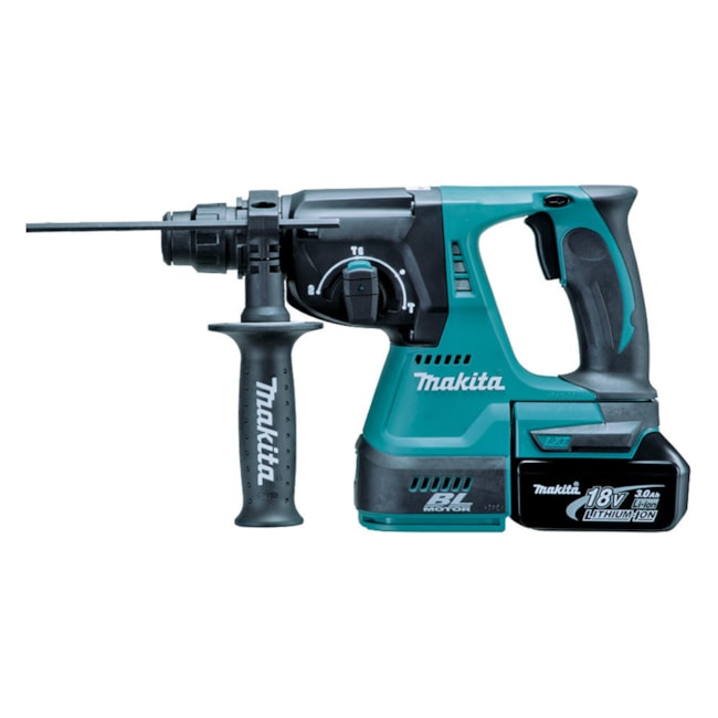 Martelete Perfurador Rompedor 18V 2 Baterias Bivolt com Maleta DHR242RFE MAKITA-2ddfbbed-2ee8-4478-ab31-90f0dacf0051