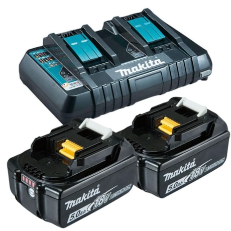 Martelete Perfurador Rompedor 18V 28MM com 2 Baterias 5.0Ah 1 Carregador 220V e Maleta DHR280PT2J MAKITA-3a6a3fc6-409a-4687-8ac9-41a3054a16f9