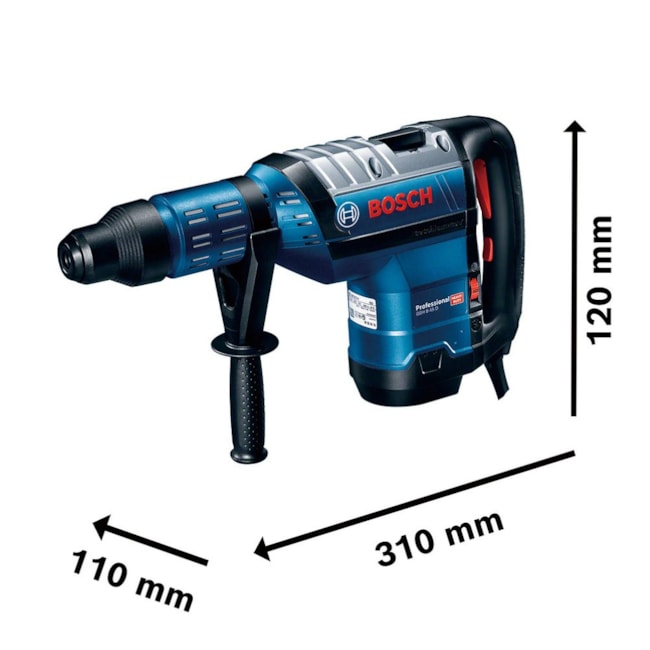 Martelete Perfurador Rompedor 45mm 1500W 220V com Maleta GBH 8-45D-7bcc2500-ca99-4383-9ae6-fd874240c690