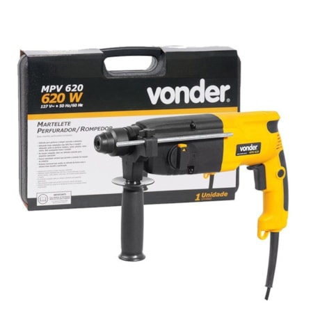 Martelete Perfurador Rompedor 620W com maleta MPV620 VONDER-d1cef43a-eed4-4cd3-bf58-5c20bc172091