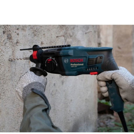 Martelete Perfurador Rompedor 720W 22mm com Maleta GBH 220 BOSCH-ba9b3e44-35bd-4431-aac9-99a0e071d0c6