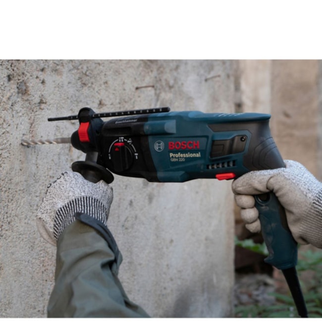 Martelete Perfurador Rompedor 720W 22mm com Maleta GBH 220 BOSCH-7efbd2d0-5703-45a2-ae6c-9ed0aeeccdba