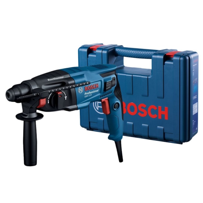Martelete Perfurador Rompedor 720W 22mm com Maleta GBH 220 BOSCH-90ac3609-f355-4d03-b3e0-50165c5b097a