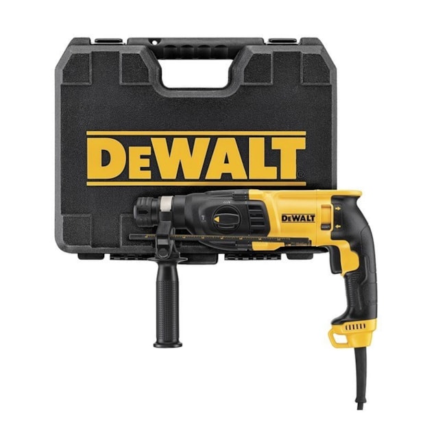 Martelete Perfurador Rompedor 800W 26MM com Maleta D25133K DEWALT-9785aead-a919-4756-8dd9-8cd1669555c2