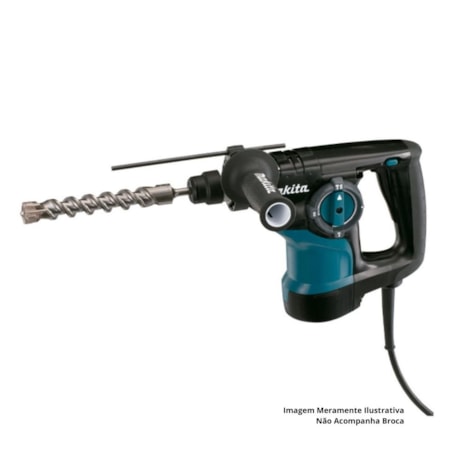 Martelete Perfurador Rompedor 800W 28MM com Maleta HR2810 MAKITA-755bc5dc-1620-4af7-b104-356c189c9890