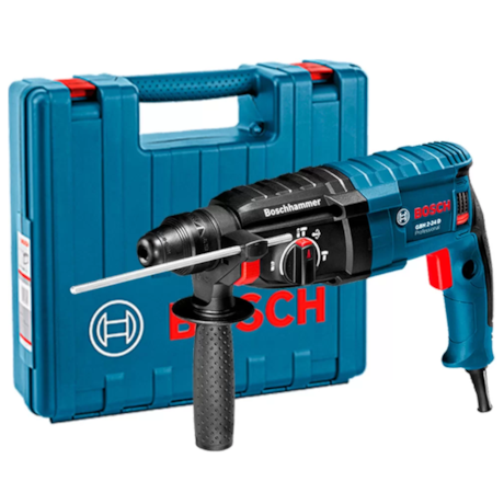 Martelete Perfurador Rompedor 820W 24mm e Maleta GBH2-24D BOSCH-6d07f400-4079-4b97-975b-651853759bfc