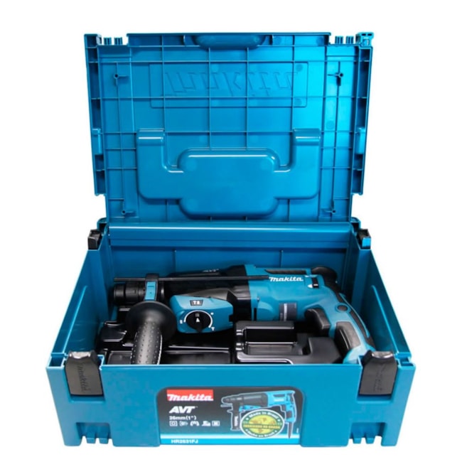Martelete Perfurador Rompedor 830W 26MM com Maleta HR2631FJ MAKITA-59108c42-8ac2-4e36-8876-5aa58f6a21a3
