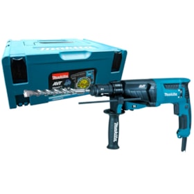 Martelete Perfurador Rompedor 830W 26mm com Maleta HR2631FTJ MAKITA
