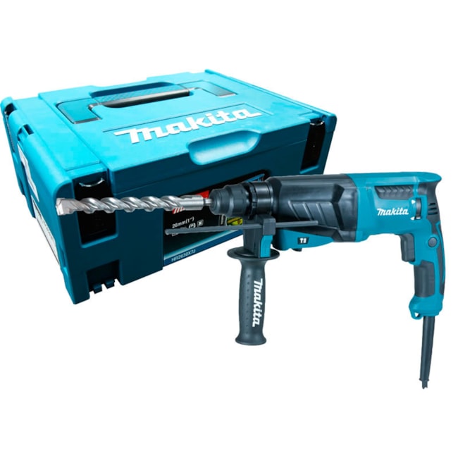 Martelete Perfurador Rompedor 830W 26mm HR2630X7J MAKITA-9cde0e4c-0fb5-4943-9290-3f4392675557