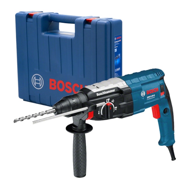 Martelete Perfurador Rompedor SDS Plus com Maleta 850W GBH 2-28 D BOSCH-524f75b6-b647-4756-825d-e33d670052fa