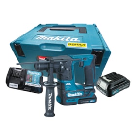 Martelete Perfurador Rotativo 12V 2 Baterias e Maleta Bivolt HR166DWYJ MAKITA
														